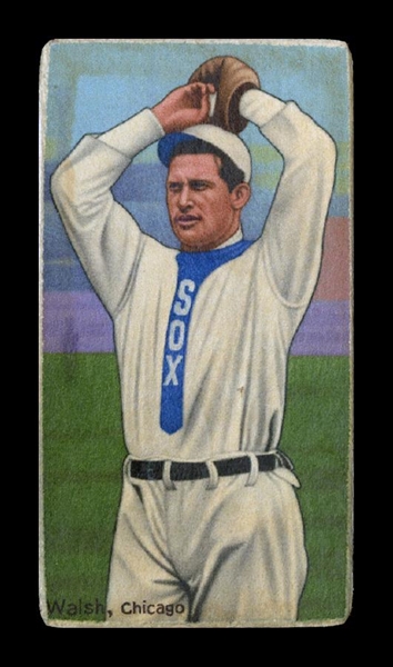 T206-Helmar #542 Ed WALSH: 40 victories in 1908; 1.82 lifetime ERA Chicago White Sox HOF