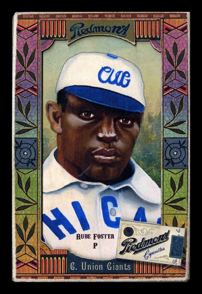 Helmar Oasis #426 Rube FOSTER Chicago Union Giants HOF