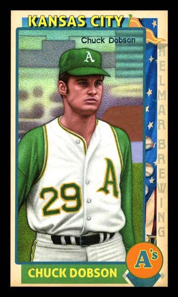 This Great Game 1960s #232 Chuck Dobson Kansas City Athletics