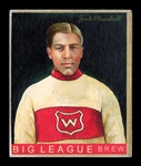 Helmar R319 Hockey #49 Jack MARSHALL, Hockey HOF Montreal Wanderers HOF