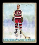 Helmar R319 Hockey #50 Mickey McGuire Cleveland Indians