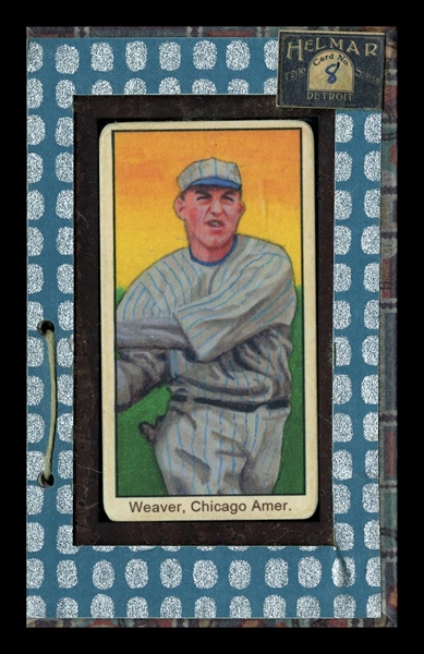 T206-Helmar #8 Buck Weaver Chicago White Sox