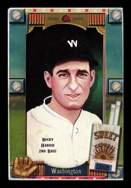 Helmar Oasis #356 Bucky HARRIS Washington Senators HOF