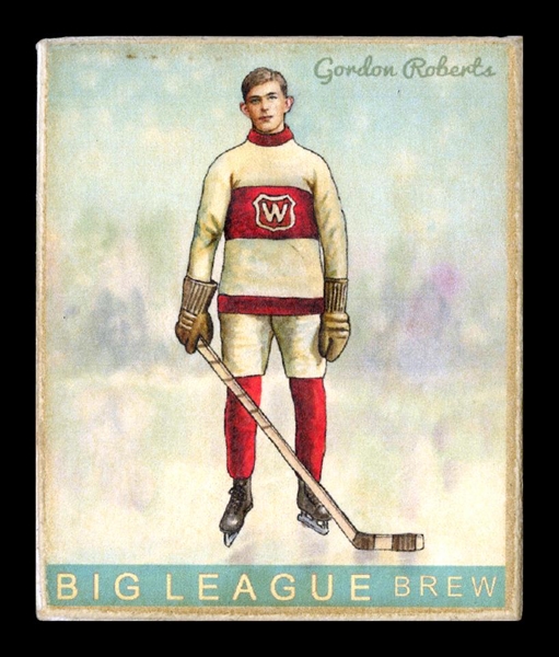 Helmar R319 Hockey #52 Gordon ROBERTS, Hockey HOF Montreal Wanderers HOF