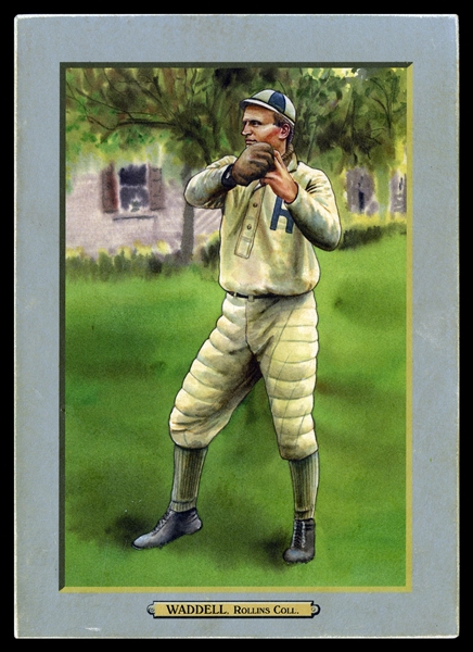 T3-Helmar #147 Rube WADDELL: Lifetime ERA 2.16 Rollins College, Fla. HOF