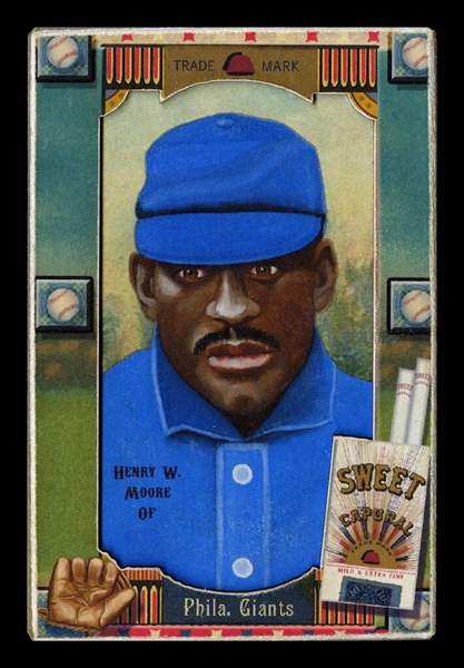 Helmar Oasis #431 Henry W. Moore Philadelphia Colored Giants