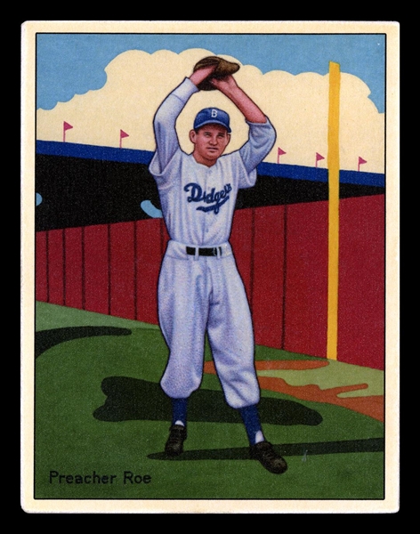 Helmar This Great Game #118 Preacher Roe Brooklyn Dodgers