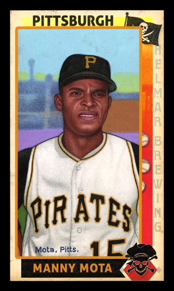 This Great Game 1960s #84 Manny Mota, 25 year career Pittsburgh Pirates