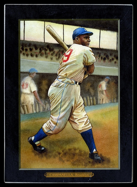 Helmar T4 #49 Roy CAMPANELLA Brooklyn Dodgers HOF