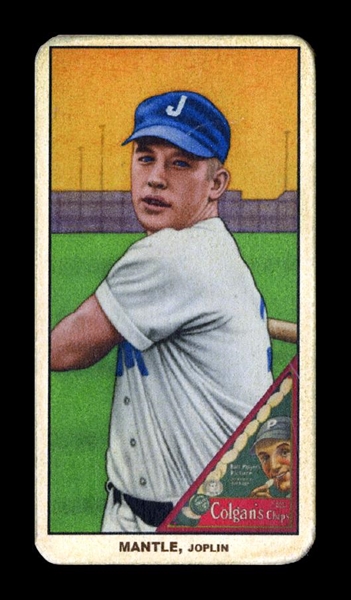 T206-Helmar #351 Mickey MANTLE Joplin Miners HOF