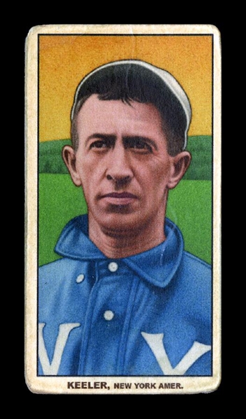 T206-Helmar #355 "Hit em where they aint" Wee Willie KEELER New York Highlanders HOF