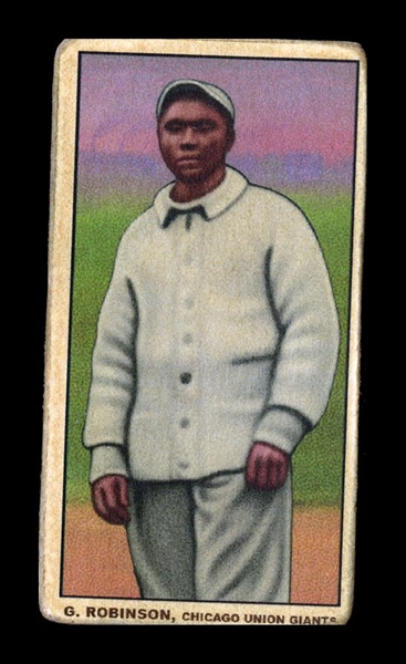 T206-Helmar #358 Ginny Robinson Chicago Union Giants