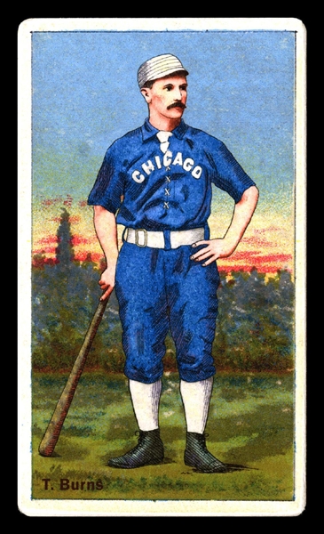 Helmar Polar Night #182 Tom Burns; .266 average over 13 years Chicago White Stockings