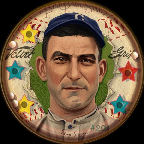 Helmar Baseball Heads Score 5! #35 Larry "Nap" LAJOIE Cleveland Naps HOF