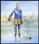 Natalia Original Art: Hockey, Frank Bouche, New York Rangers