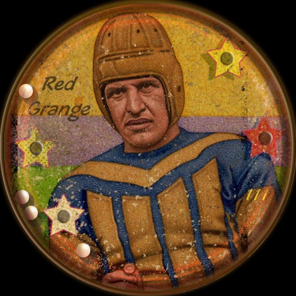 All Our Heroes #111 Red GRANGE Football HOF