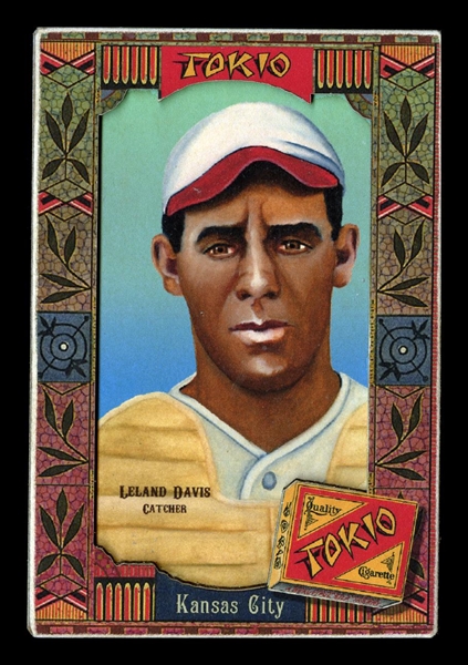 Helmar Oasis #382 Leland Davis Kansas City Monarchs