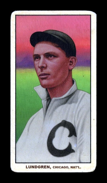 T206-Helmar #291 Carl Lundgren Chicago Cubs