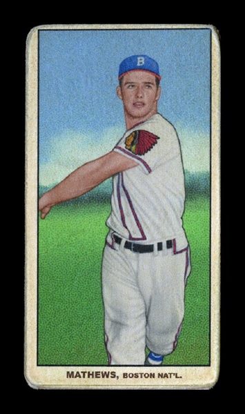 T206-Helmar #364 Eddie MATHEWS Boston Braves HOF