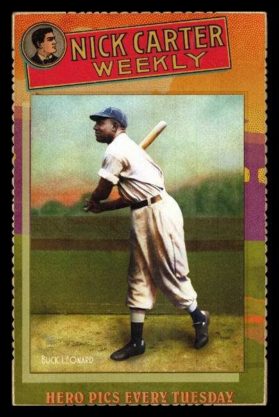 Helmar Cabinet III #54 Buck LEONARD Homestead Grays HOF First Time