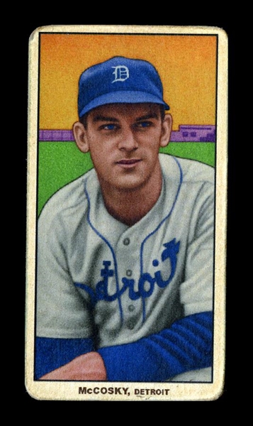 T206-Helmar #383 Barney McCosky Detroit Tigers