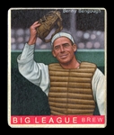 R319-Helmar Big League #511 Bennie Bengough New York Yankees