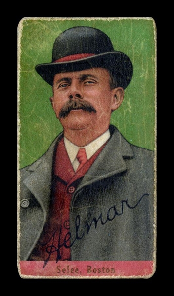 T206-Helmar #500 Frank SELEE Boston Beaneaters HOF