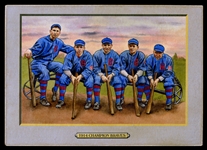 T3-Helmar #89 Gowdy, Hank; Rudolph, Dick; Tyler, Lefty; Connolly, Joe; Dugey, Oscar; Boston Braves