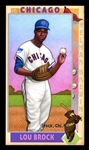 This Great Game 1960s #113 Lou BROCK Chicago Cubs HOF