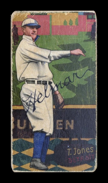 T206-Helmar #501 Tom Jones Detroit Tigers