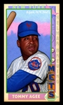 This Great Game 1960s #184 Tommy Agee New York Mets