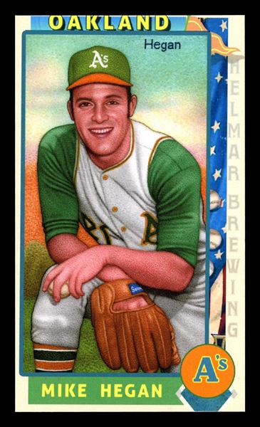 This Great Game 1960s #188 Mike Hegan Oakland Athletics