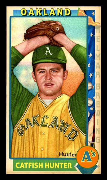 This Great Game 1960s #189 Catfish HUNTER Oakland Athletics HOF