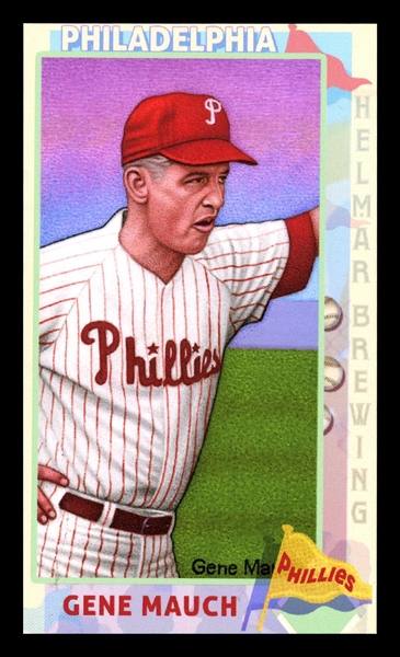 This Great Game 1960s #190 Gene Mauch Philadelphia Phillies