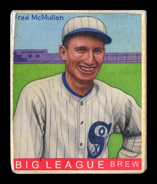 R319-Helmar Big League #505 Fred McMullen Chicago White Sox