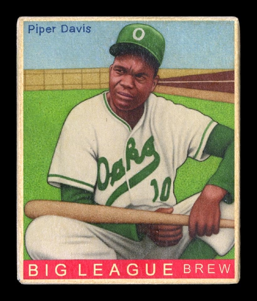 R319-Helmar Big League #508 Piper Davis Oakland Oaks