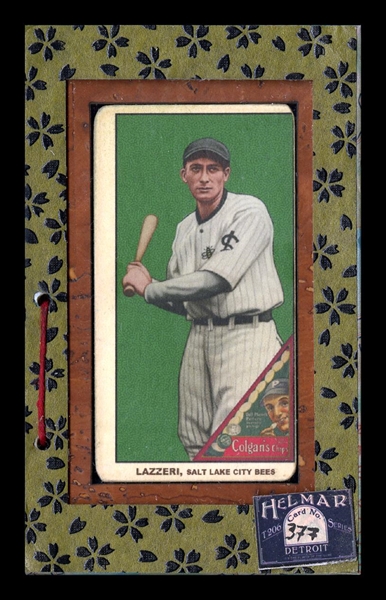 T206-Helmar #377 Tony LAZZERI Salt Lake City Bees HOF