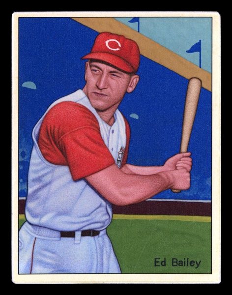 Helmar This Great Game #126 Ed Bailey Cincinnati Reds