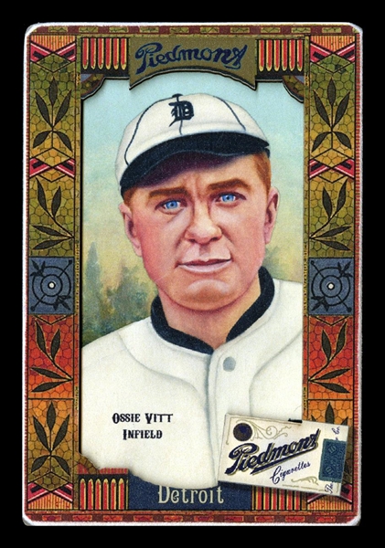 Helmar Oasis #323 Ossie Vitt Detroit Tigers