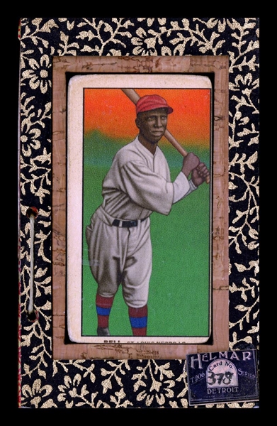 T206-Helmar #378 James "Cool Papa" BELL St. Louis Blues HOF