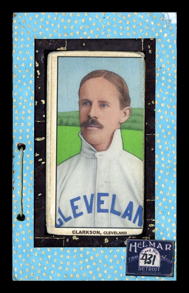 T206-Helmar #431 John CLARKSON Cleveland Spiders HOF