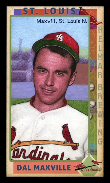 This Great Game 1960s #123 Dal Maxvill St. Louis Cardinals