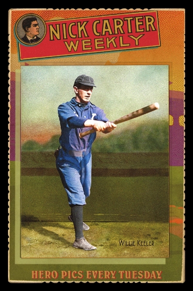 Helmar Cabinet III #88 "Hit em where they aint" Wee Willie KEELER New York Highlanders HOF First Time