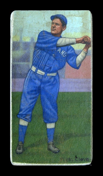 T206-Helmar #528 Elmer FLICK Cleveland Naps HOF