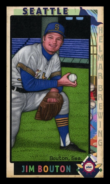 This Great Game 1960s #128 Jim Bouton Seattle Pilots