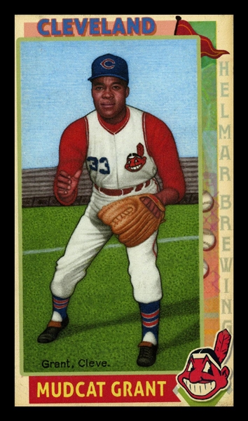 This Great Game 1960s #156 Mudcat Grant Cleveland Indians