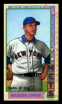 This Great Game 1960s #168 Warren SPAHN New York Mets HOF