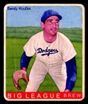 R319-Helmar Big League #487 Sandy KOUFAX Brooklyn Dodgers HOF