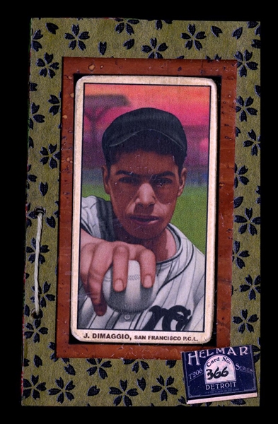 T206-Helmar #366 Joe DiMAGGIO San Francisco Seals HOF