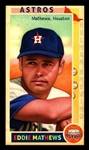 This Great Game 1960s #41 Eddie MATHEWS Houston Astros HOF